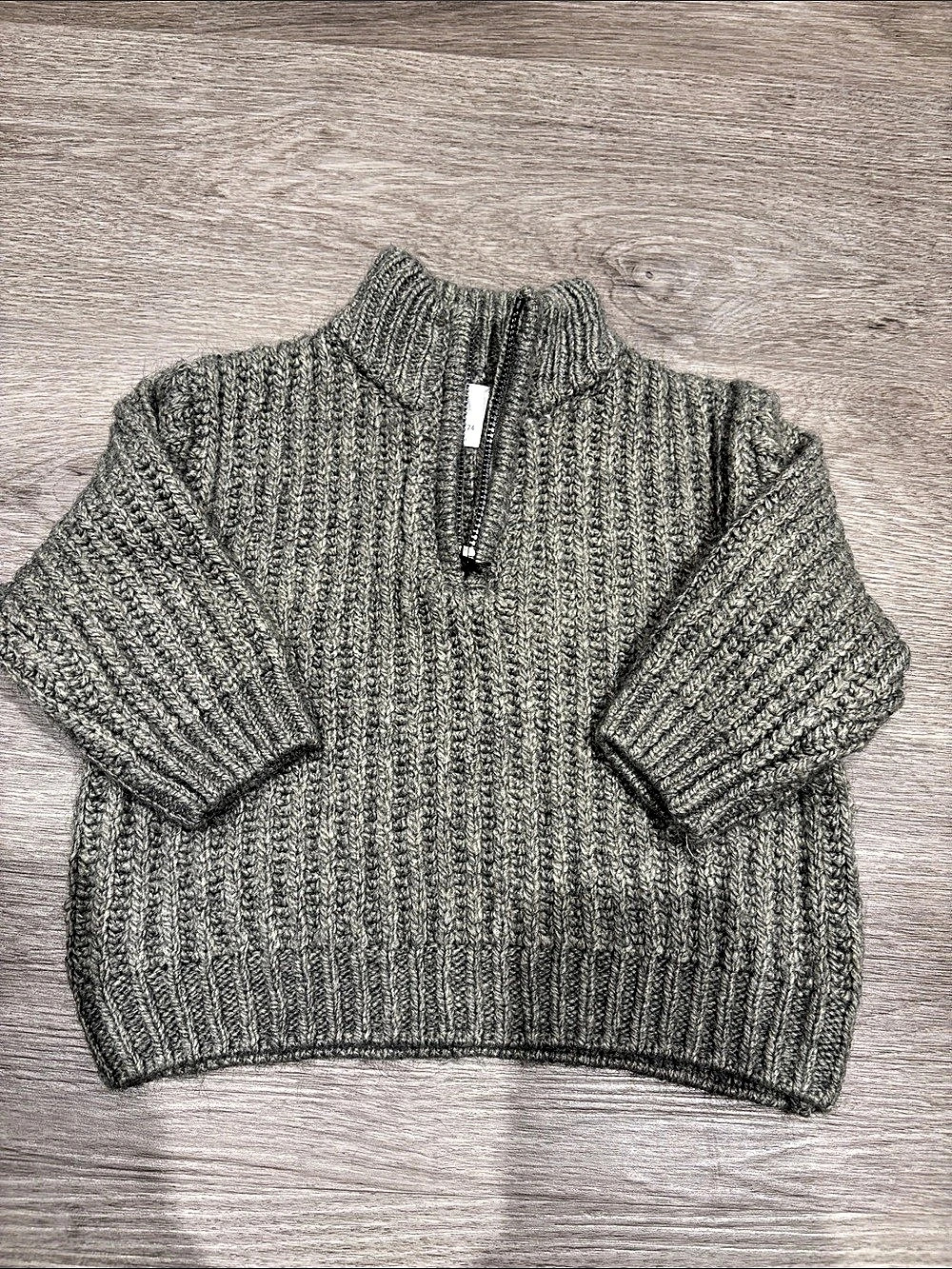 Zara Baby Knit Sweater 6-9 Months Like New